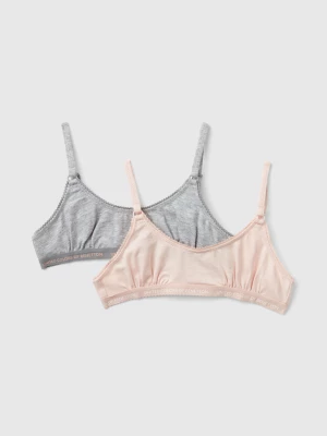 Zdjęcie produktu Benetton, Two Bras In Stretch Cotton, size M, Multi-color, Kids United Colors of Benetton