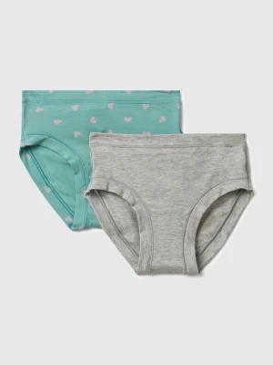 Benetton, Two Pairs Of Super Stretch Underwear, Size: XXS-XS, Multi-color, Kids United Colors of Benetton