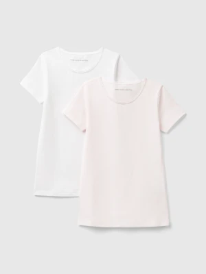 Benetton, Two T-shirts In Stretch Cotton, size XXS, Multi-color, Kids United Colors of Benetton