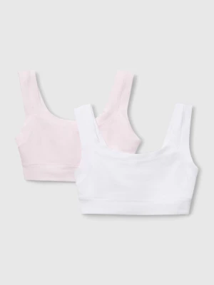 Benetton, Two Tops In Super Stretch Cotton, Size: L-XL, Multi-color, Kids United Colors of Benetton