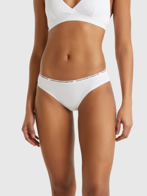 Benetton, Underwear In Cotton, size XS, White, Women United Colors of Benetton