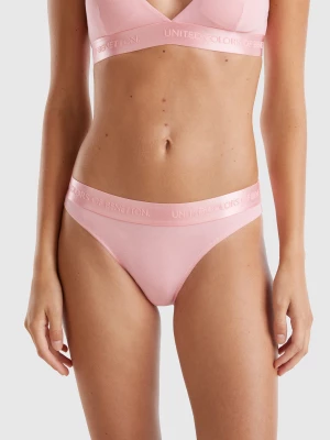 Benetton, Underwear In Stretch Organic Cotton, size M, Pink, Women United Colors of Benetton