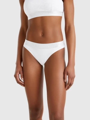 Benetton, Underwear In Stretch Organic Cotton, size XS, Gray, Women United Colors of Benetton