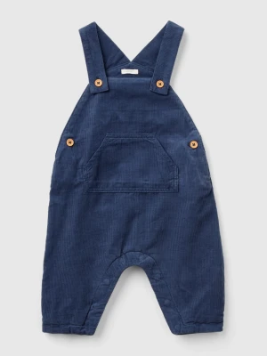Benetton, Velvet Overalls, Size: 82, Dark Blue, Kids United Colors of Benetton