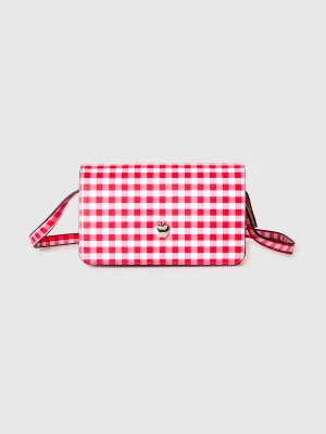 Benetton, Vichy Crossbody Bag, Size: OS, Red, Kids United Colors of Benetton
