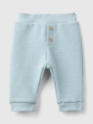 Benetton, Warm Cotton Blend Trousers, size 68, Aqua, Kids United Colors of Benetton