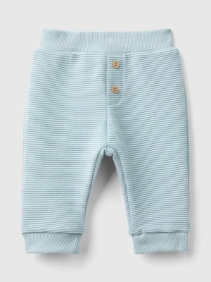 Benetton, Warm Cotton Blend Trousers, size 82, Aqua, Kids United Colors of Benetton