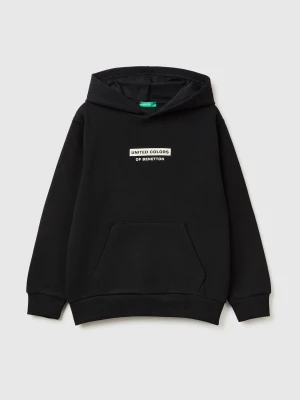 Benetton, Warm Hoodie, Size: XL, Black, Kids United Colors of Benetton
