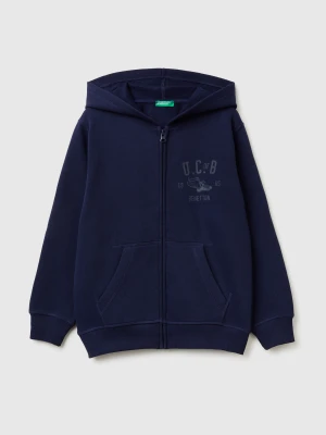 Benetton, Warm Hoodie, Size: XL, Dark Blue, Kids United Colors of Benetton