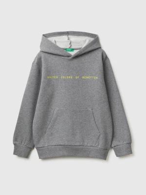 Benetton, Warm Hoodie, Size: XL, Dark Gray, Kids United Colors of Benetton