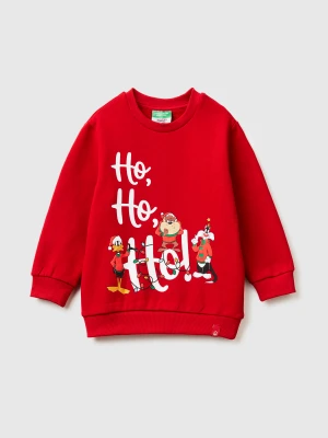 Benetton, Warm ©looney Tunes Christmas Sweatshirt, Size: 116, Red, Kids United Colors of Benetton