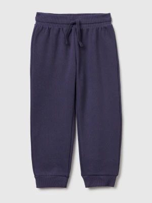 Benetton, Warm Sweat Joggers, Size: 110, Air Force Blue, Kids United Colors of Benetton