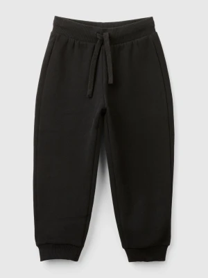 Benetton, Warm Sweat Joggers, Size: 116, Black, Kids United Colors of Benetton