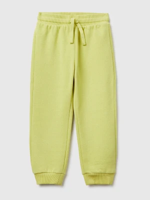 Benetton, Warm Sweat Joggers, Size: 116, Yellow, Kids United Colors of Benetton