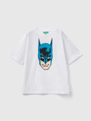 Benetton, White Batman ©&™ Dc Comics T-shirt, size 2XL, White, Kids United Colors of Benetton
