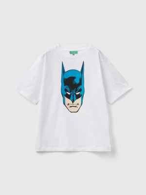 Benetton, White Batman ©&™ Dc Comics T-shirt, size M, White, Kids United Colors of Benetton