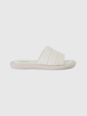 Benetton, White Open-toe Sandals, size 36, White, Women United Colors of Benetton