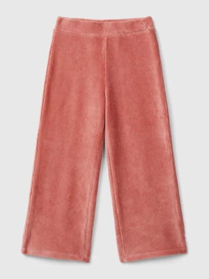 Benetton, Wide Chenille Trousers, size 116, Salmon, Kids United Colors of Benetton