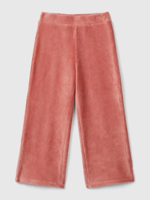 Benetton, Wide Chenille Trousers, size 82, Salmon, Kids United Colors of Benetton