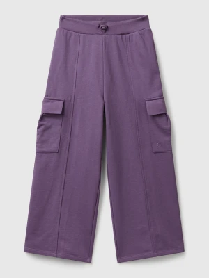 Benetton, Wide Fit Cargo Trousers, Size: XL, Kids United Colors of Benetton