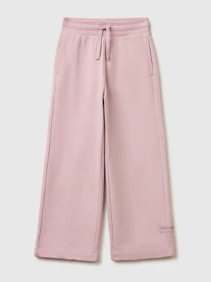 Benetton, Wide-leg Sweatpants, Size: XL, Pink, Kids United Colors of Benetton