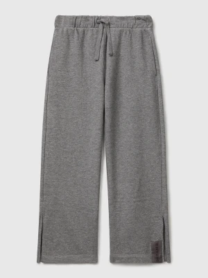 Benetton, Wide Legged Sweatpants, size XL, Dark Gray, Kids United Colors of Benetton
