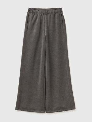 Benetton, Wide Legged Sweatpants, Size: XS, Gray, Women United Colors of Benetton