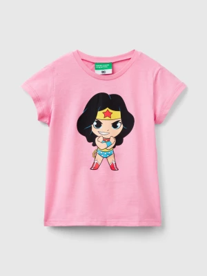 Benetton, Wonder Woman ©&™ Dc Comics T-shirt, size 104, Pink, Kids United Colors of Benetton