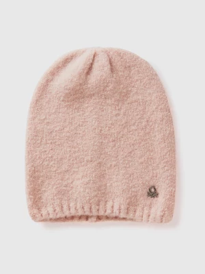 Benetton, Wool Blend Hat, size S-L, Soft Pink, Kids United Colors of Benetton