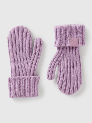 Benetton, Wool Blend Mittens, Size: 104-116, Kids United Colors of Benetton