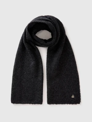 Benetton, Wool Blend Scarf, size 122-168, Black, Kids United Colors of Benetton