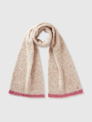 Benetton, Wool Blend Scarf, Size: 122-168, Creamy White, Kids United Colors of Benetton