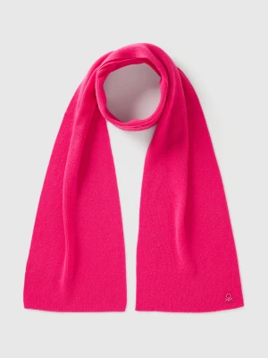 Benetton, Wool Blend Scarf, Size: 122-168, Fuchsia, Kids United Colors of Benetton