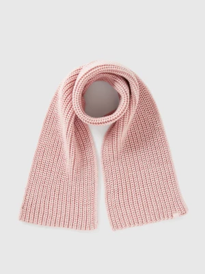 Benetton, Wool Blend Scarf, Size: 122-168, Pink, Kids United Colors of Benetton