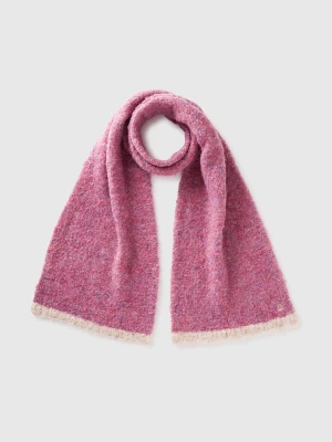 Benetton, Wool Blend Scarf, Size: 122-168, Pink, Kids United Colors of Benetton