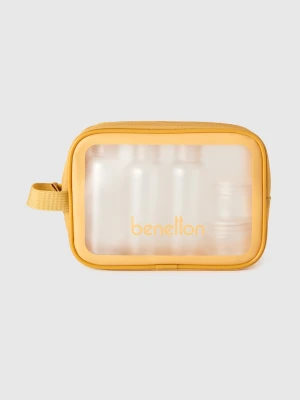 Benetton, Yellow Beauty Case, Size: OS, Yellow, Women United Colors of Benetton
