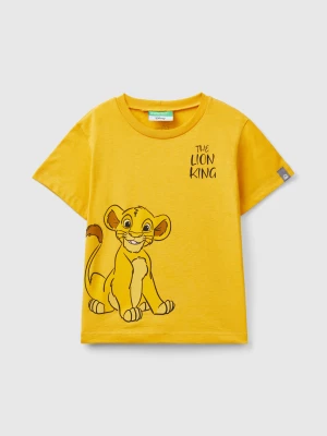 Benetton, Yellow Ochre ©disney Simba T-shirt, size 104, Mustard, Kids United Colors of Benetton