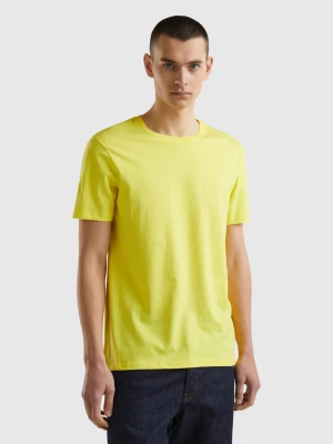 Benetton, Yellow T-shirt, size XL, Yellow, Men United Colors of Benetton