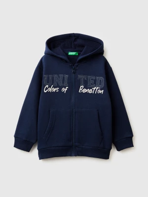 Benetton, Zip-up Hoodie, Size: 116, Dark Blue, Kids United Colors of Benetton
