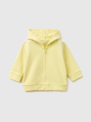 Benetton, Zip-up Hoodie, Size: 82, Yellow, Kids United Colors of Benetton