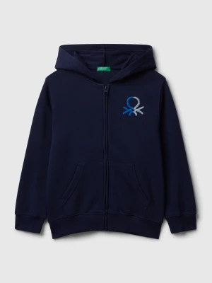 Benetton, Zip-up Hoodie, size XL, Dark Blue, Kids United Colors of Benetton