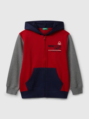 Benetton, Zip-up Hoodie, size XL, Red, Kids United Colors of Benetton