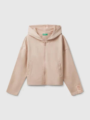 Benetton, Zip-up Hoodie, size XL, Soft Pink, Kids United Colors of Benetton