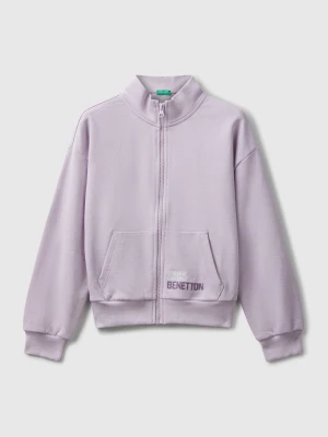 Benetton, Zip-up Sweatshirt With Print, size XL, , Kids United Colors of Benetton