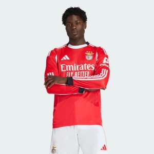 Benfica 25 / 26 Long Sleeve Home Jersey Adidas Benfica Red