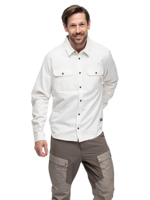 Bergans Koszula flanelowa "Nordmarka" - Relaxed fit - w kolorze białym rozmiar: S