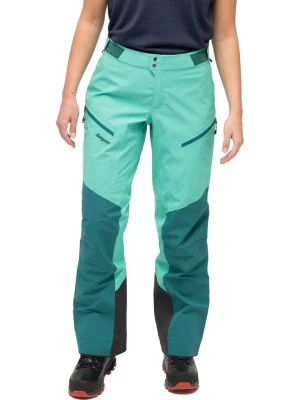 Bergans Spodnie funkcyjne "Tind" w kolorze turkusowym rozmiar: XL