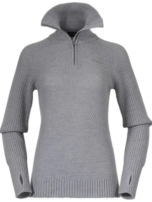 Bergans Sweter w kolorze szarym rozmiar: XS