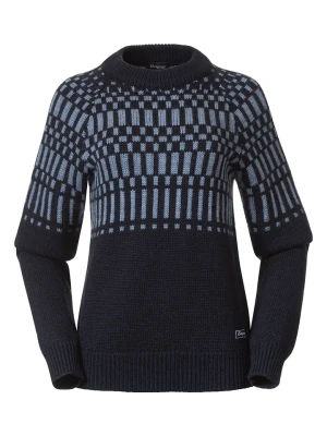 Bergans Wełniany sweter "Nordmarka" w kolorze granatowo-błękitnym rozmiar: L