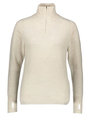 Bergans Wełniany sweter w kolorze kremowym rozmiar: M